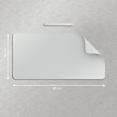 Leitz Büyük Masa Matı, 40x80 cm Açık Gri
