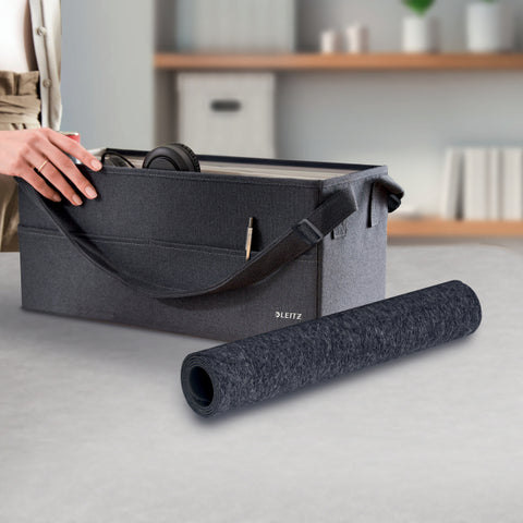 Leitz Desk Mat Keçe 36x70 cm Gri