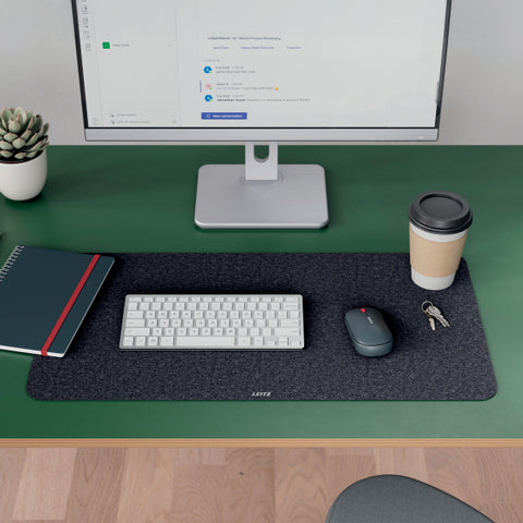 Leitz Desk Mat Keçe 36x70 cm Gri