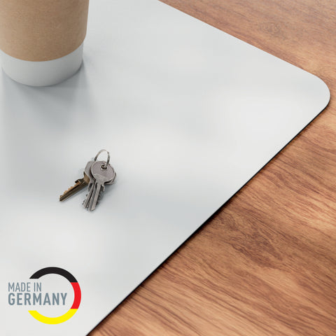 Leitz Premium Büyük Deri Masa Matı, Mouse Pad, 70 x 36 cm , Açık Gri