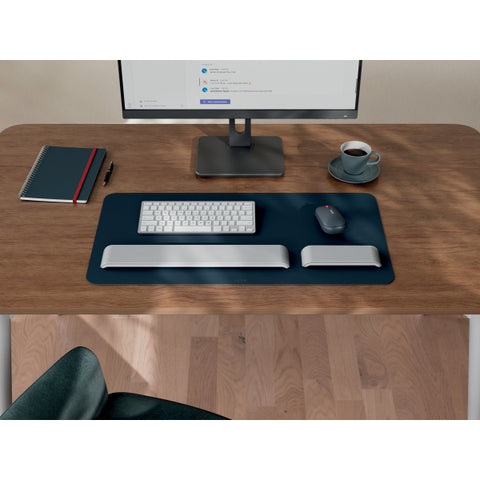 Leitz Desk Mat Geri Dönüşümlü 36x70 cm Koyu Gri