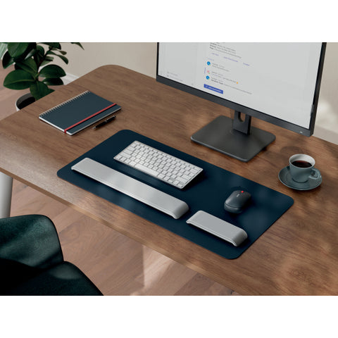 Leitz Desk Mat Geri Dönüşümlü 36x70 cm Koyu Gri