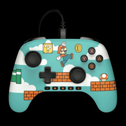 PowerA Nintendo Switch 2 için Advantage Kablolu Kumanda - Mario Time