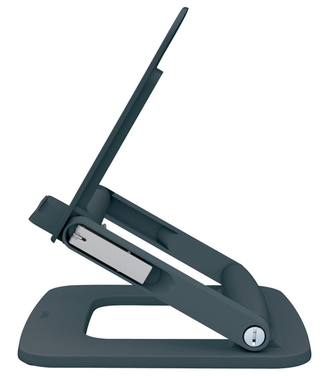 Leitz Ergo Ayarlanabilir Çok Açılı Laptop Standı, %80 geri dönüştürülmüş plastik, Koyu Gri