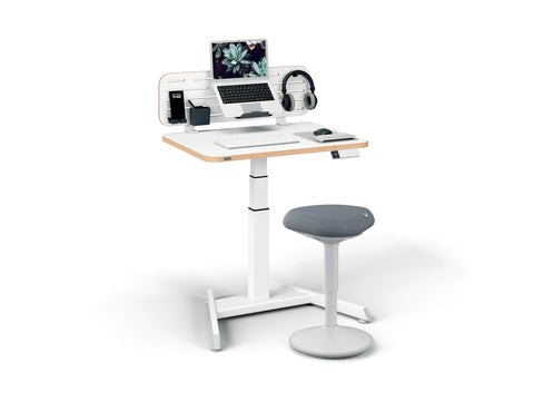 Leitz Ergo Active Ayarlanabilir Oturma Taburesi, Üçgen Çift Yoğunluklu Köpük Konforlu Oturak ve Sallanan Taban, Yükseklik 47 - 64 cm