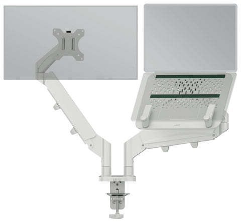 Leitz Ergo Space Saving İkili Monitör Kolu