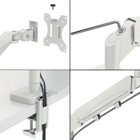 Leitz Ergo Space Saving İkili Monitör Kolu