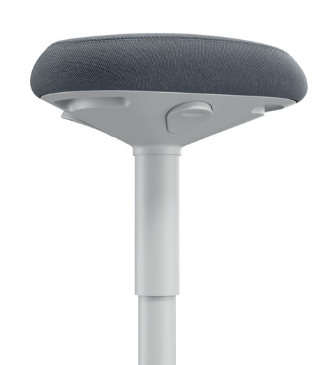 Leitz Ergo Active Ayarlanabilir Oturma Taburesi, Üçgen Çift Yoğunluklu Köpük Konforlu Oturak ve Sallanan Taban, Yükseklik 47 - 64 cm