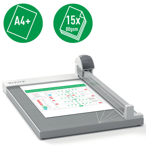 Leitz Precision Hassas Ofis Tipi A4+ Kağıt Kesici